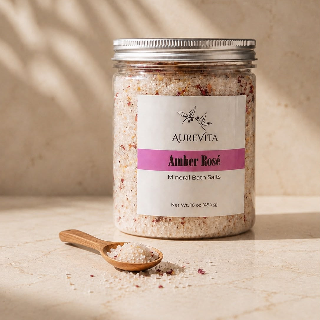 Amber Rose  Mineral Bath Salts