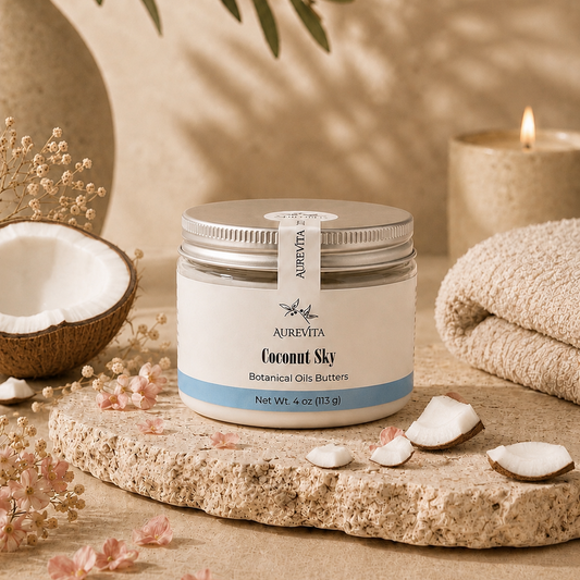 Coconut  Sky Botanical Oils Butters