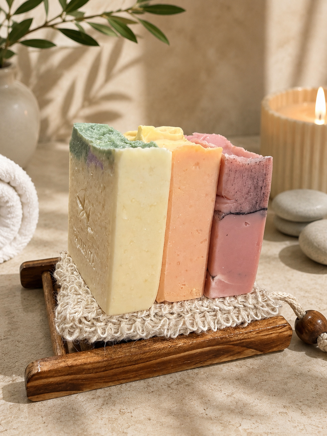 Aurevita Natural Soap Ritual Gift Set