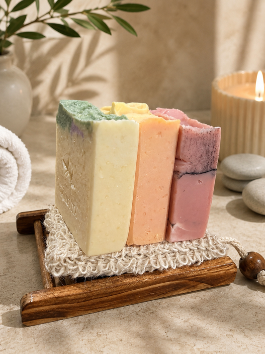Aurevita Natural Soap Ritual Gift Set